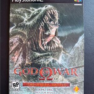 Sony Black God of War Video Game for PlayStation 2